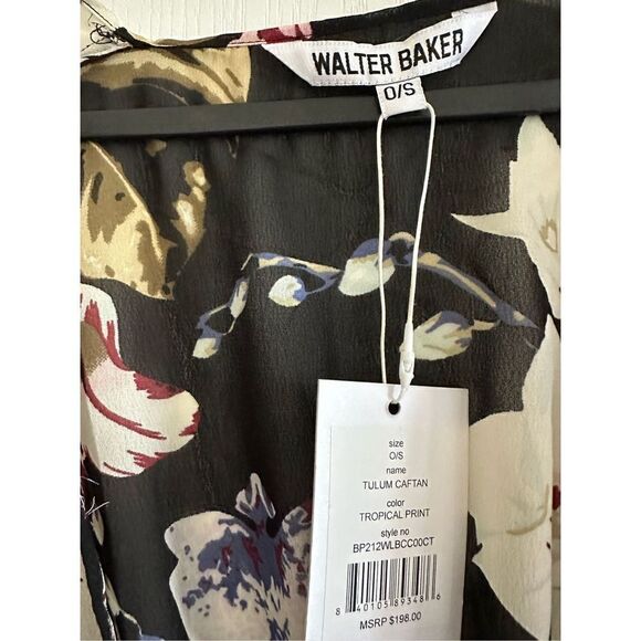 NEW Walter Baker “Tulum” One Size Kimono Duster Robe Midi Cover Up  Caftan - Picture 5 of 5